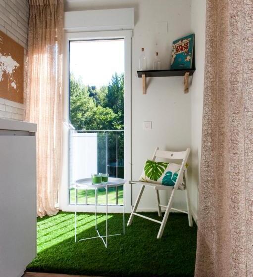 带1个卧室带花园景观的公寓, El Mirador Del Alcazar