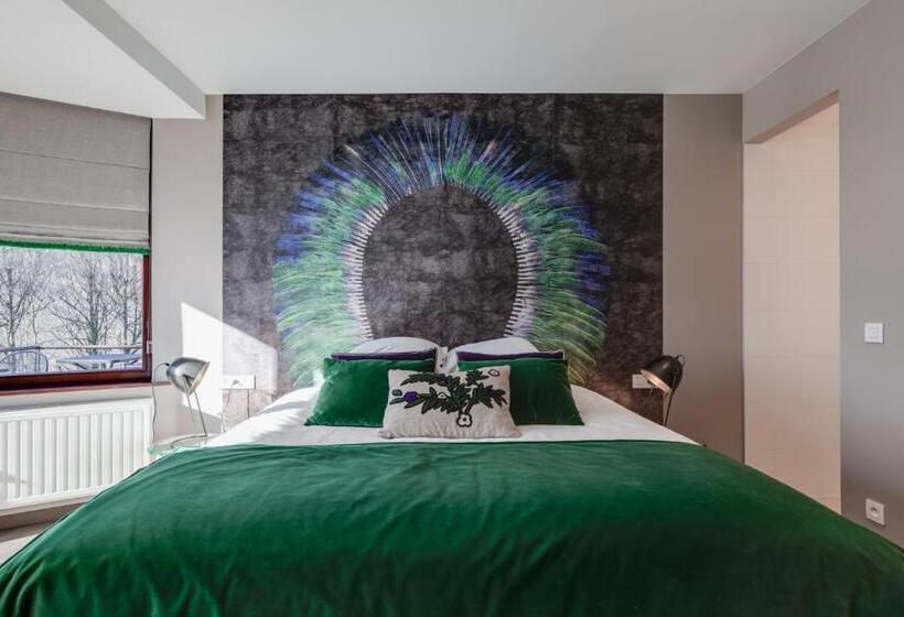 带阳台的豪华间, B&b La Villa D'olne