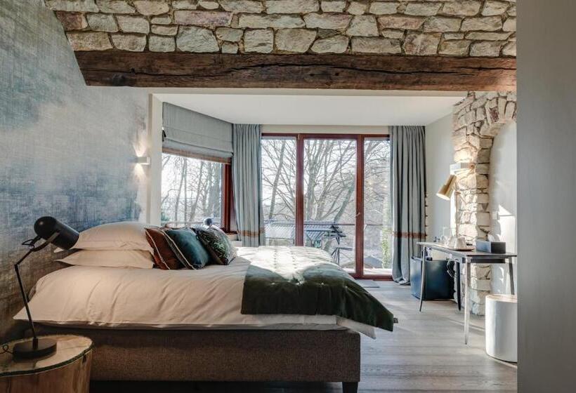 חדר דלוקס נוף לגינה, B&b La Villa D'olne