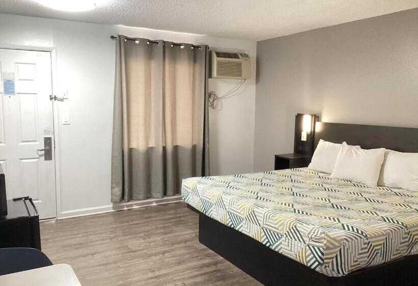 带大床的标准间, Motel 6 Selma, Ca