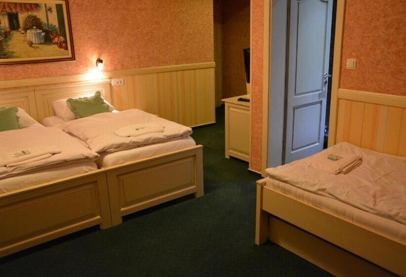 اتاق استاندارد سه تخته با بالکن, Motel Most