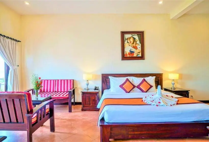 اتاق لوکس با چشم‌انداز باغ, Sea Lion Beach Resort Mui Ne