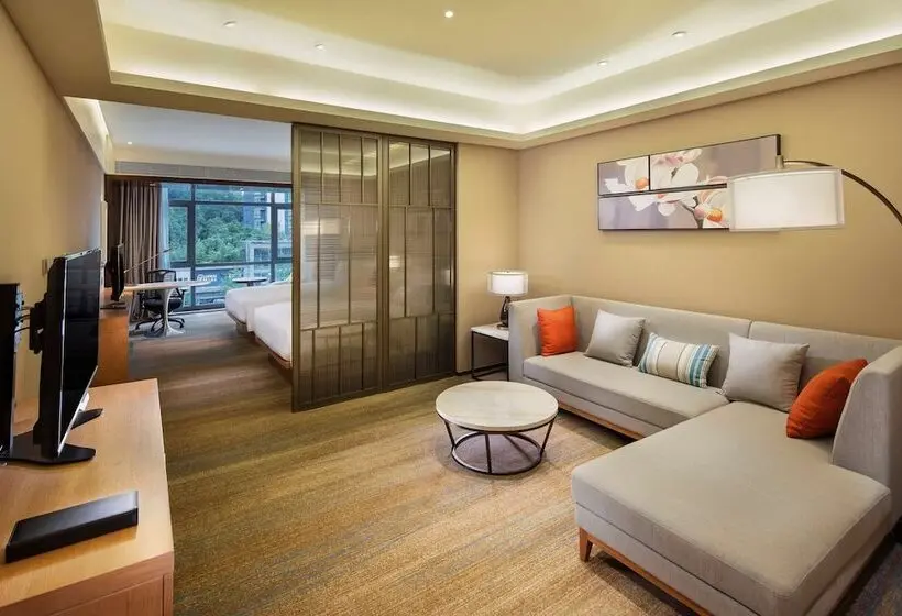 Deluxe-huone, Hilton Garden Inn Shiyan