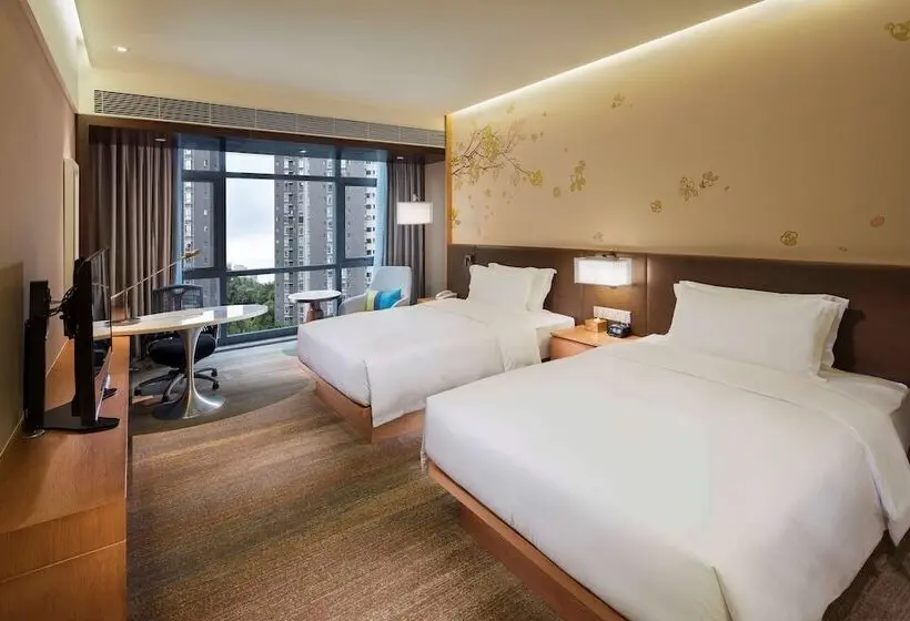 Deluxe-huone, Hilton Garden Inn Shiyan