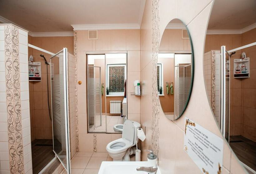 חדר סטנדרט חדר אמבטיה משותף, Samovar Hostel