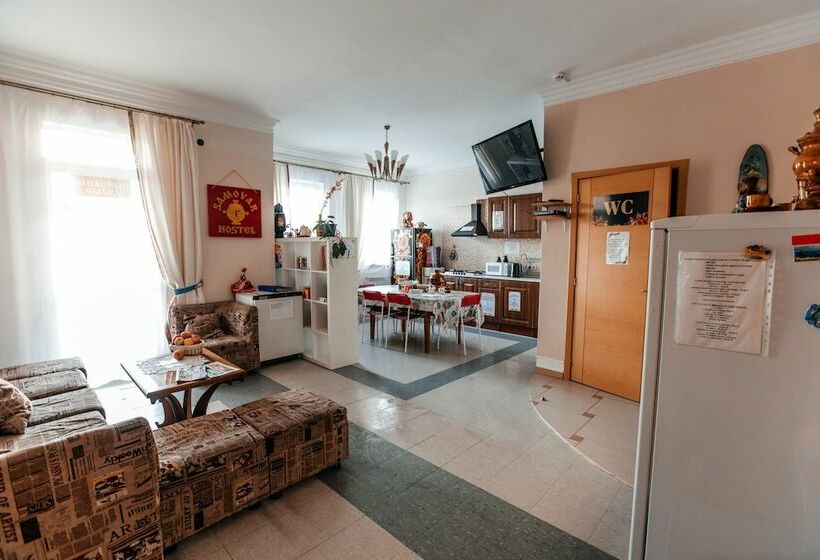 带共用浴室的标准房间, Samovar Hostel