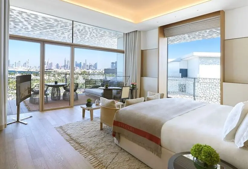 景色の見えるデラックスルーム, Bulgari Resort Dubai