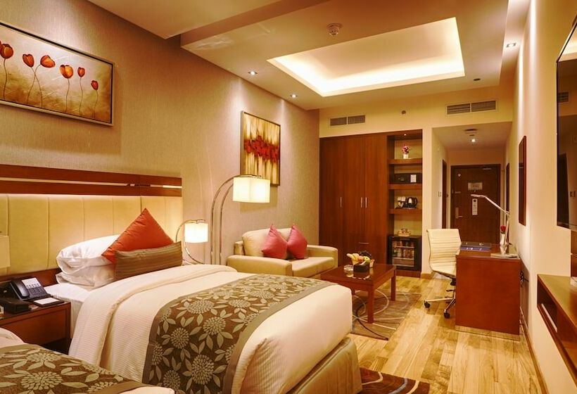 اتاق لوکس, Rose Park Hotel   Al Barsha, Opposite Metro Station