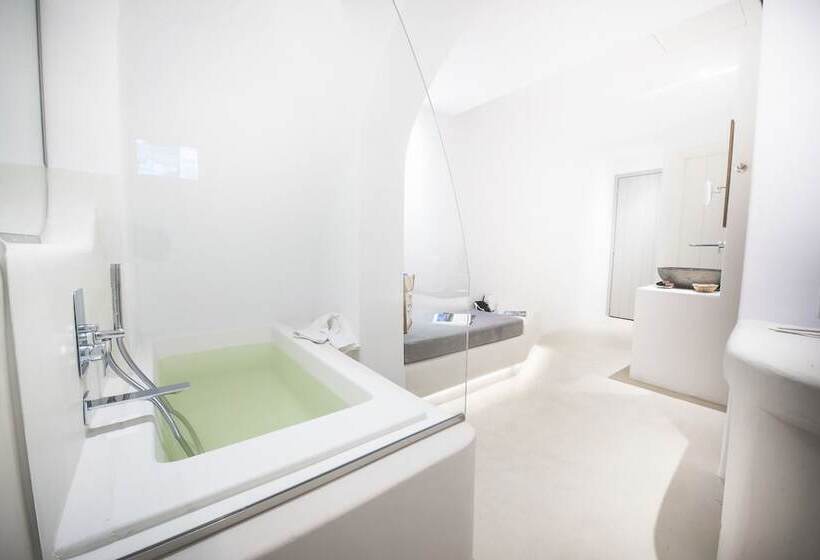 套房配有游泳池, Olvos Luxury Suites Mykonos