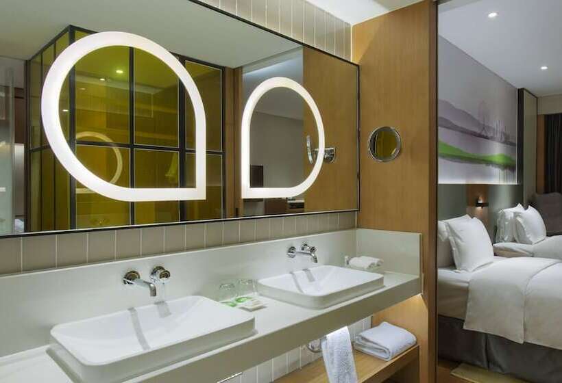 Quarto Premium Vista Cidade, Holiday Inn & Suites Tianjin Downtown, An Ihg