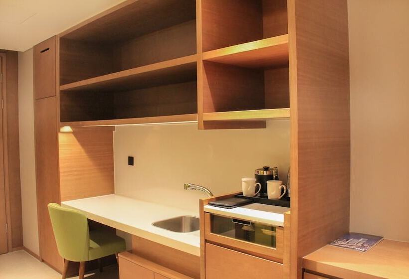 Quarto Premium Vista Cidade, Holiday Inn & Suites Tianjin Downtown, An Ihg