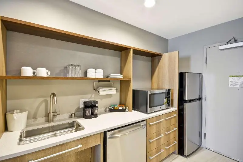 キングサイドベッドのスタンダードワンルーム, Home2 Suites By Hilton Plano Richardson