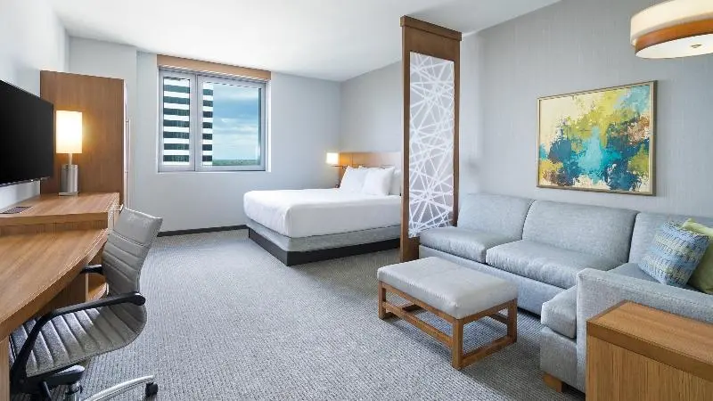 キングサイズベッドのスタンダードルーム, Hyatt Place St Petersburg/downtown