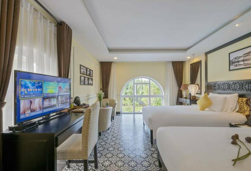 اتاق لوکس با چشم‌انداز باغ, Le Pavillon Hoi An Luxury Resort & Spa