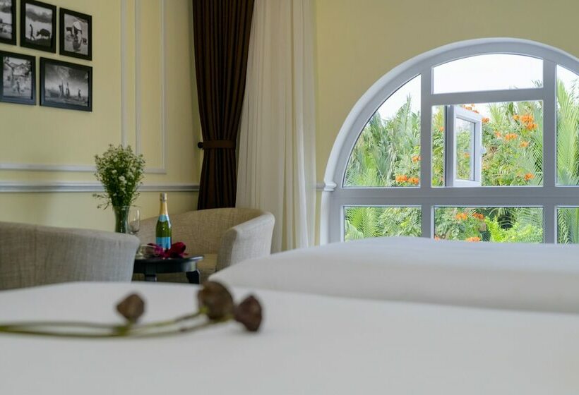 اتاق لوکس با چشم‌انداز باغ, Le Pavillon Hoi An Luxury Resort & Spa