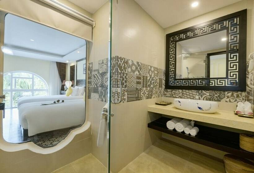 اتاق لوکس با چشم‌انداز باغ, Le Pavillon Hoi An Luxury Resort & Spa