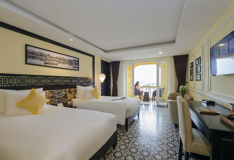اتاق لوکس با چشم‌انداز باغ, Le Pavillon Hoi An Luxury Resort & Spa