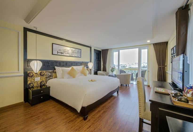 اتاق لوکس با چشم‌انداز باغ, Le Pavillon Hoi An Luxury Resort & Spa