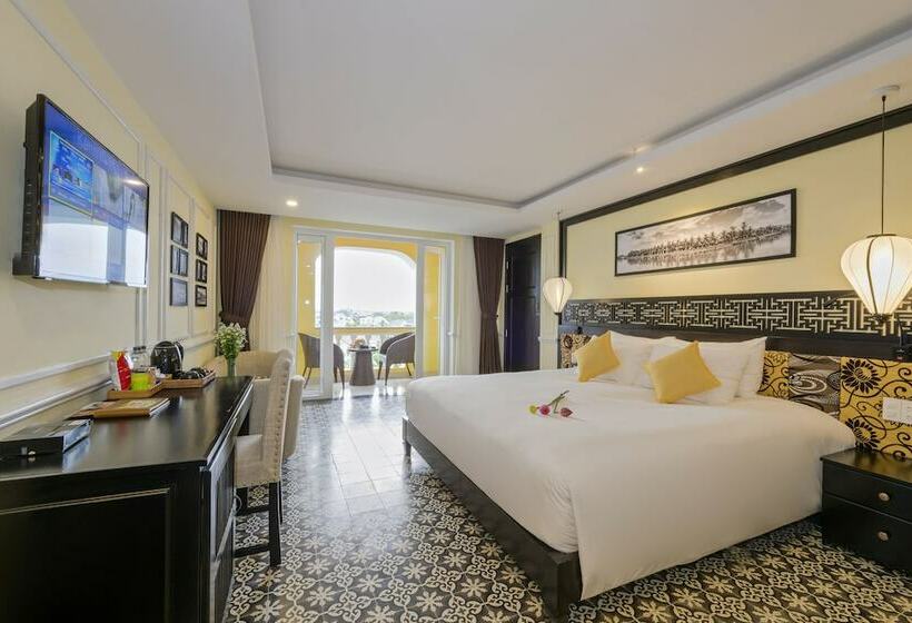 اتاق لوکس با چشم‌انداز باغ, Le Pavillon Hoi An Luxury Resort & Spa