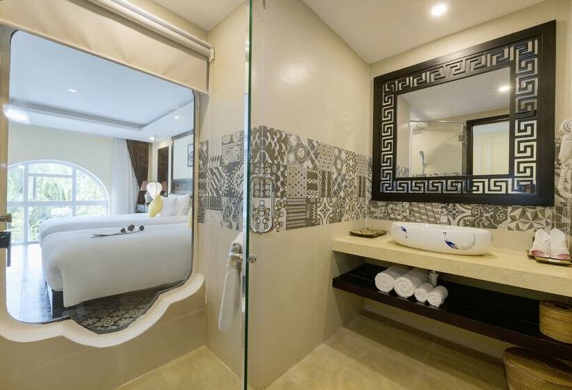 اتاق لوکس با چشم‌انداز باغ, Le Pavillon Hoi An Luxury Resort & Spa