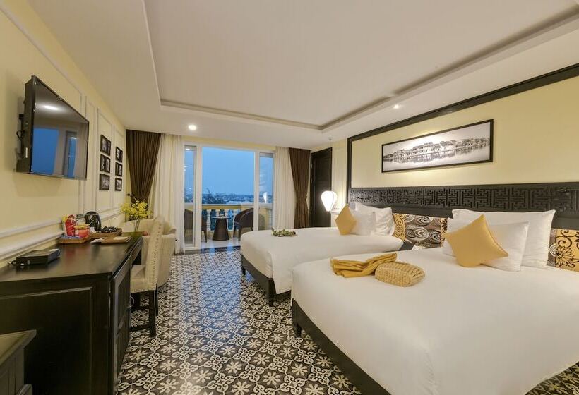 اتاق لوکس با چشم‌انداز باغ, Le Pavillon Hoi An Luxury Resort & Spa