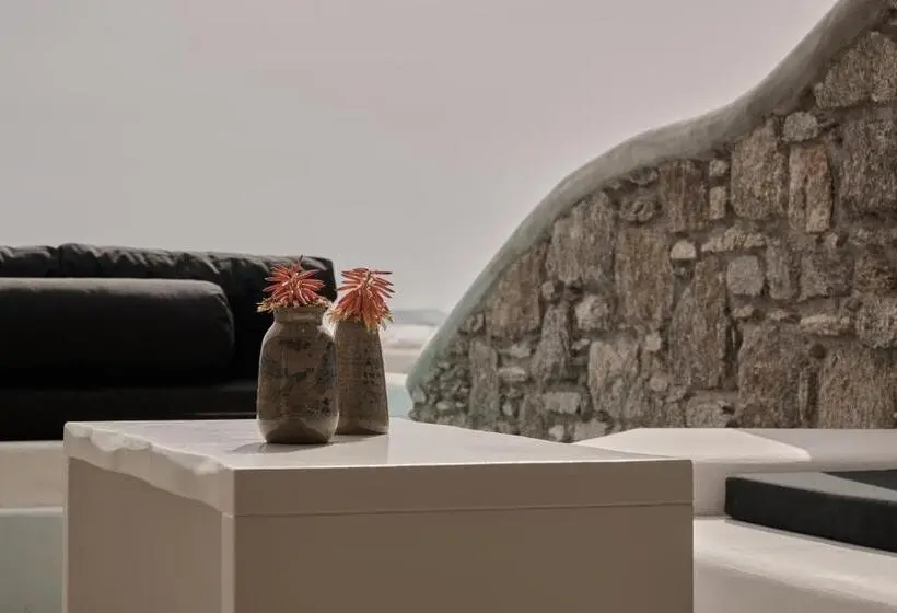 Deluxe Suite Sea View, Olvos Luxury Suites Mykonos