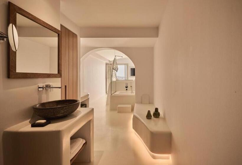 配有游泳池的小型套房, Olvos Luxury Suites Mykonos