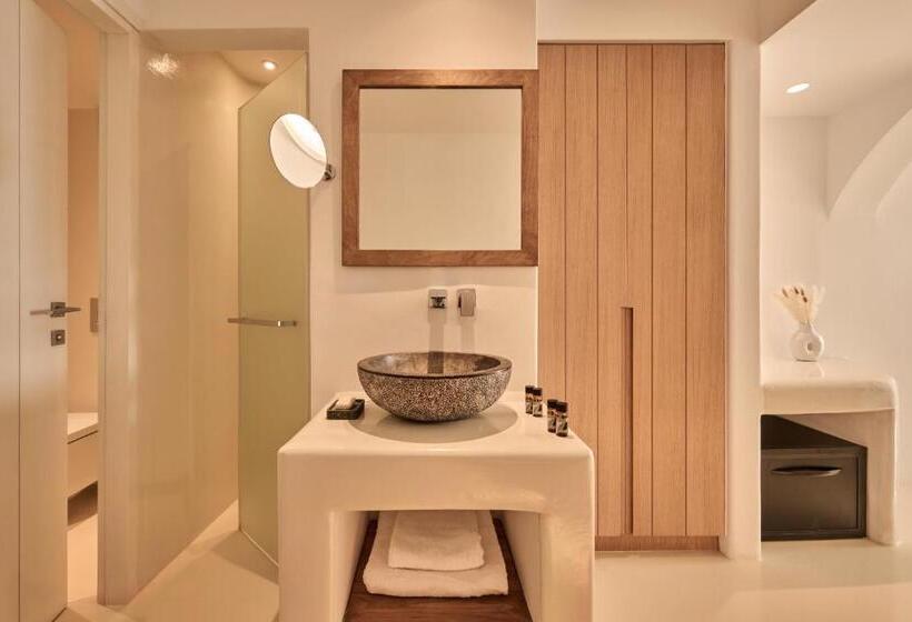 Полулюкс с Бассейном, Olvos Luxury Suites Mykonos