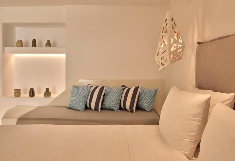 高级套房带海景, Olvos Luxury Suites Mykonos