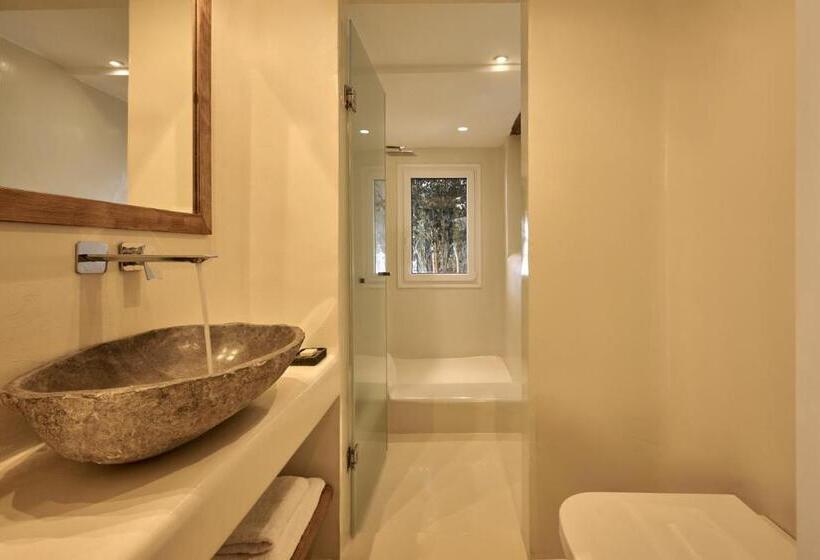 高级套房带海景, Olvos Luxury Suites Mykonos