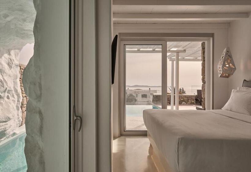 高级套房, Olvos Luxury Suites Mykonos
