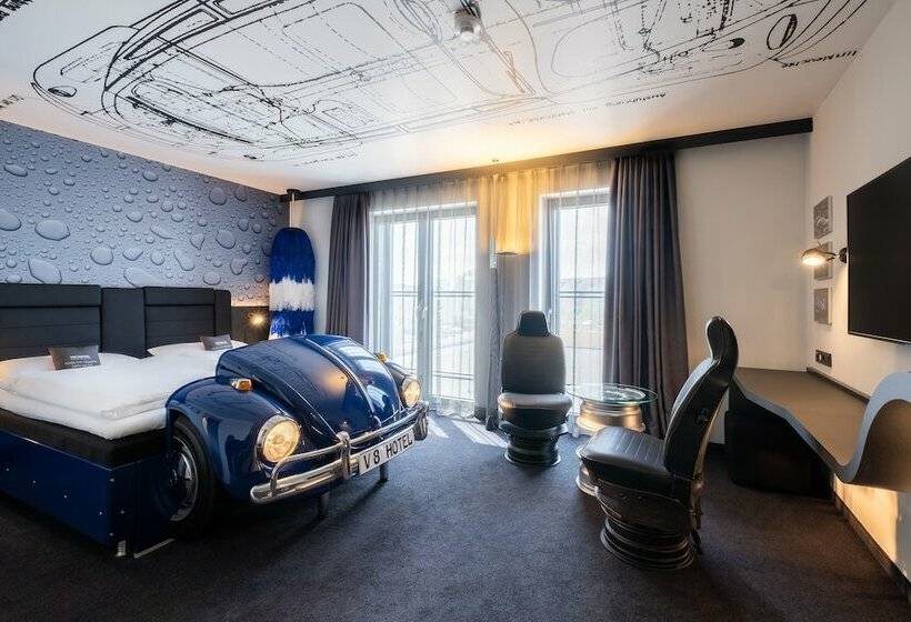 스탠다드 테마룸, V8 Hotel Köln At Motorworld