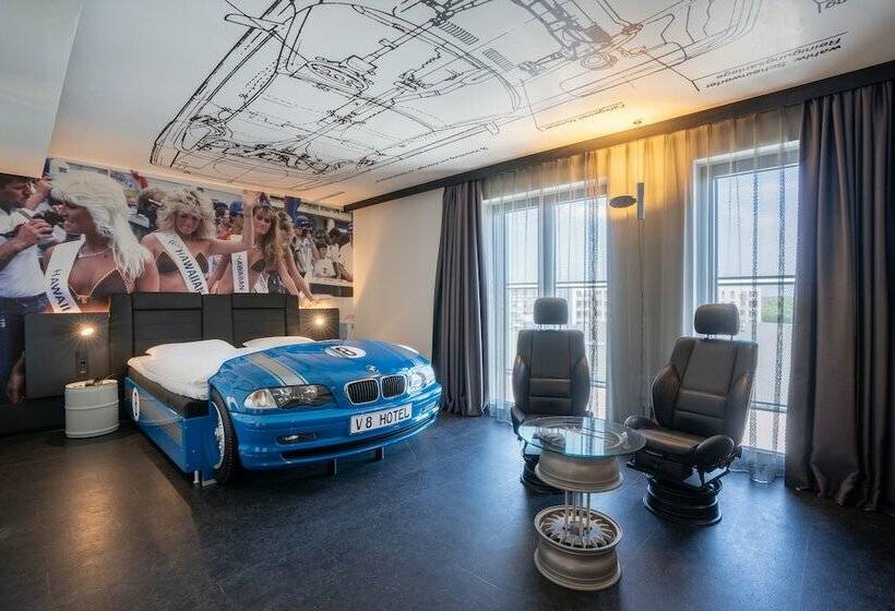스탠다드 테마룸, V8 Hotel Köln At Motorworld