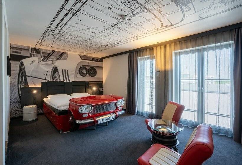 스탠다드 테마룸, V8 Hotel Köln At Motorworld
