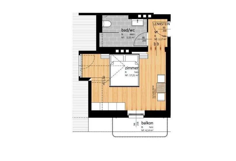 Номер Стандарт с Балконом, Zollhaus St Jakob Im Defereggental
