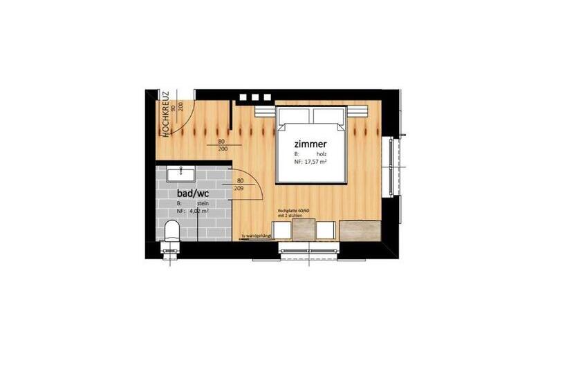 スタンダードルーム, Zollhaus St Jakob Im Defereggental