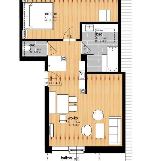 景色の見える一ベッドルームアパートメント, Zollhaus St Jakob Im Defereggental