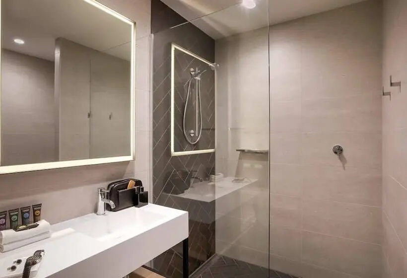 ２ダブルベッドのスタンダードルーム, Novotel Melbourne South Wharf