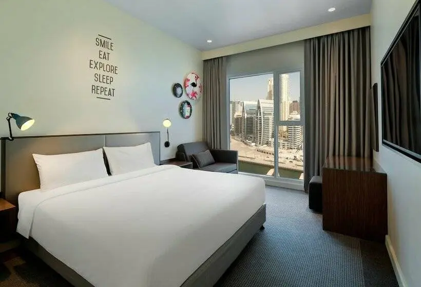 Standard-huone Näkymä, Rove Dubai Marina