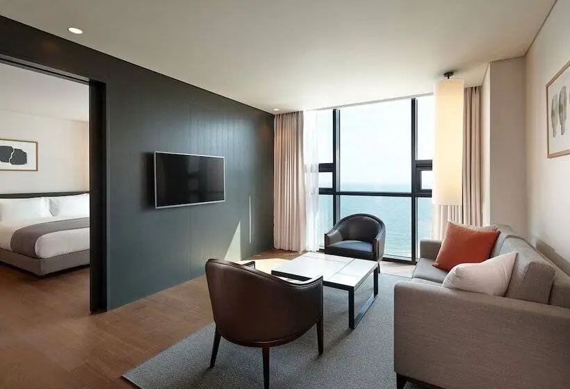 سوییت با چشم‌انداز دریا, Shilla Stay Haeundae Beach   Bexco