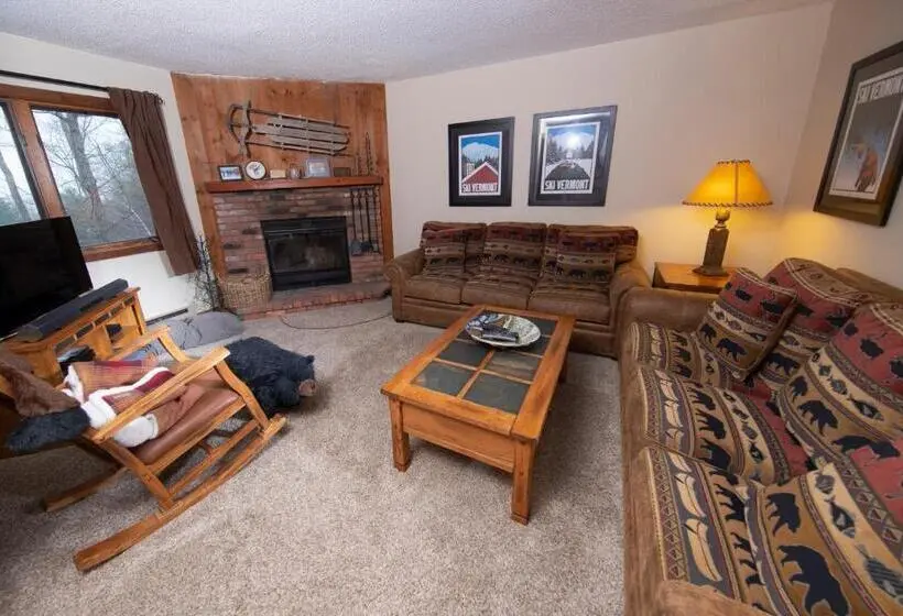 ２ベッドルームアパートメント, Okemo Mountain Lodging