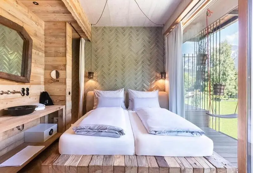 バルコニー付きデラックスルーム, Sepp Alpine Boutique Hotel Adults Only