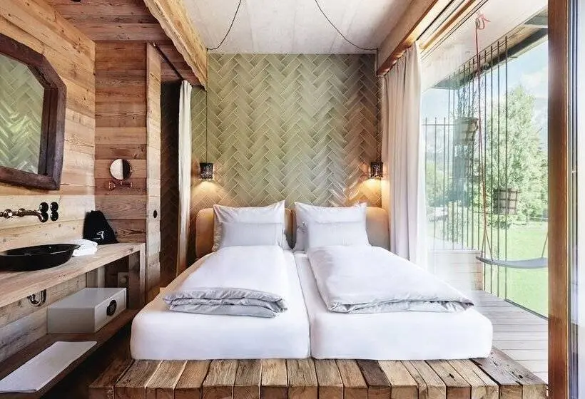 バルコニー付きデラックスルーム, Sepp Alpine Boutique Hotel Adults Only