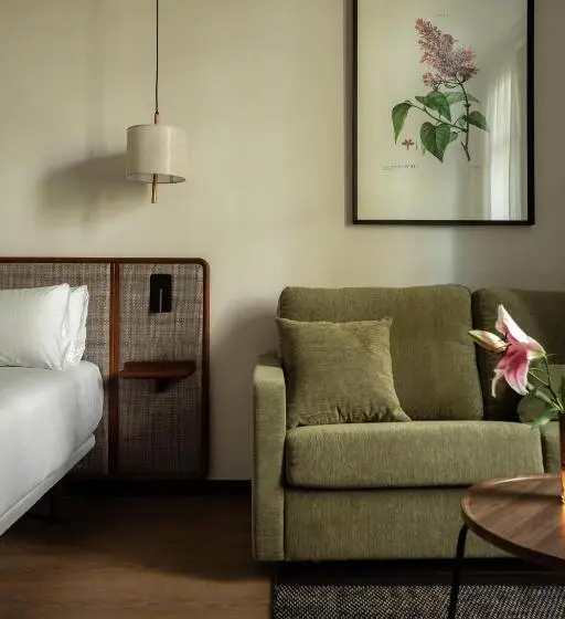 キングサイドベッドのスタンダードワンルーム, Batimont Suites & Apartments