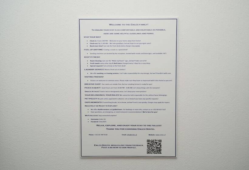 三人经典房间, Enles