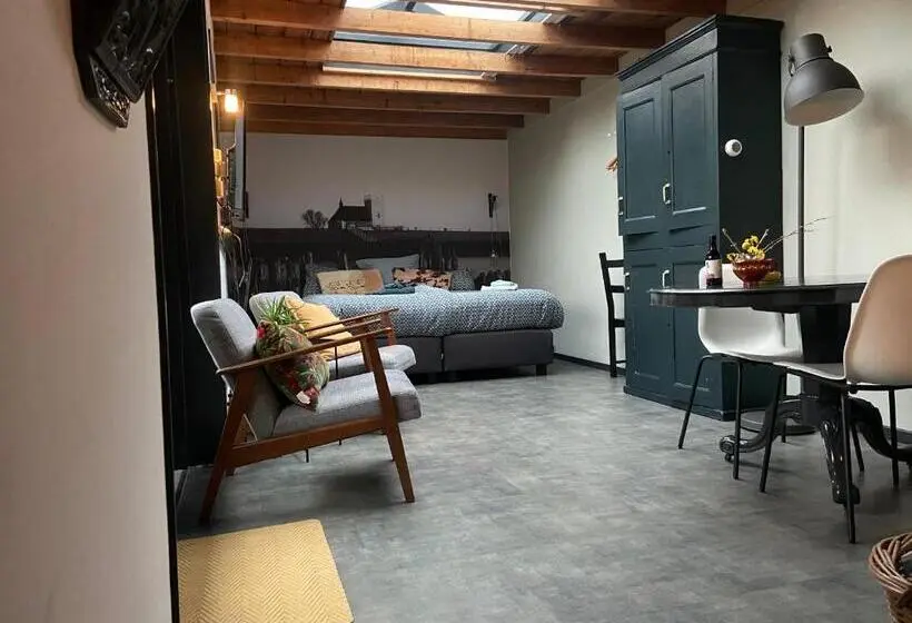 テラス付きスタンダードルーム, B&b De Garaazje