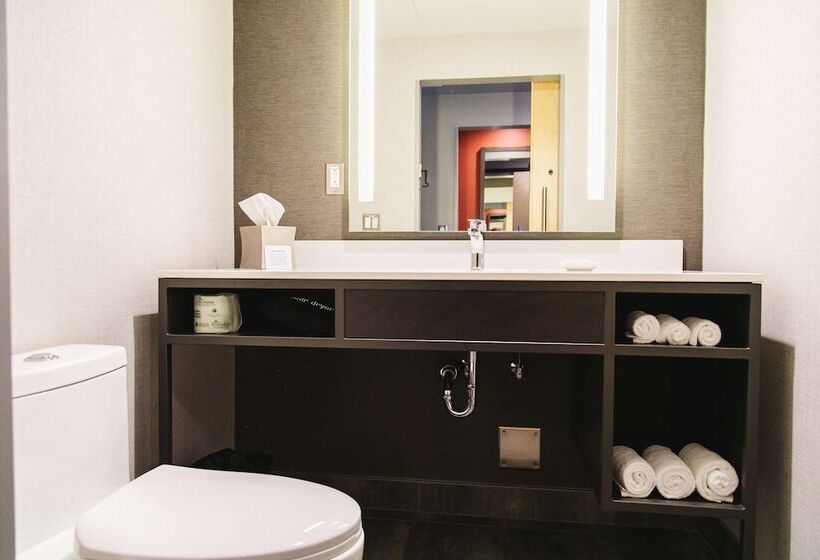 キングサイズベッドのスイートルーム, Hilton Garden Inn Fredericton