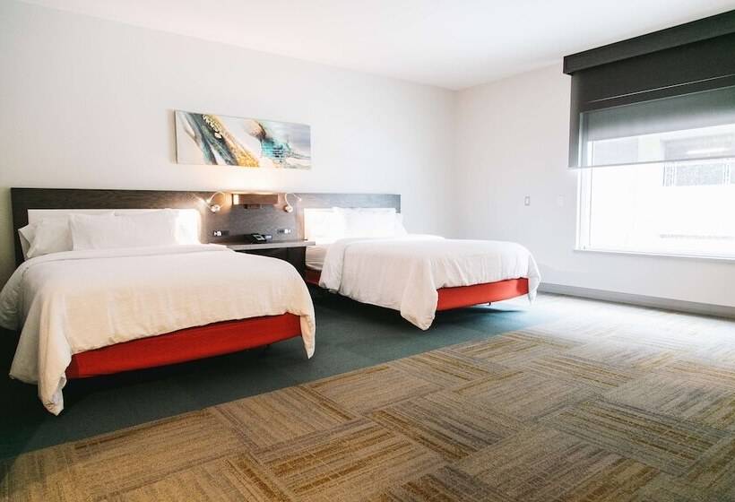 ２ダブルベッドのスタンダードルーム, Hilton Garden Inn Fredericton