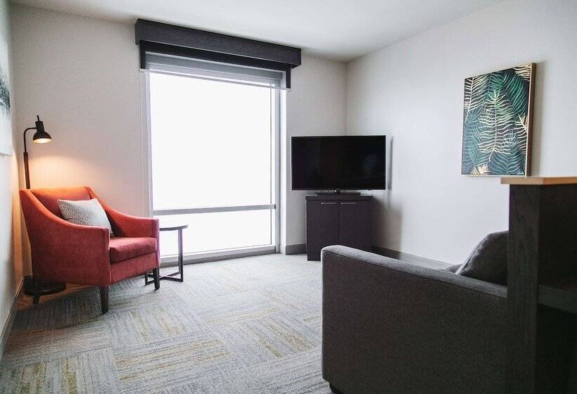 キングサイズベッドのスイートルーム, Hilton Garden Inn Fredericton