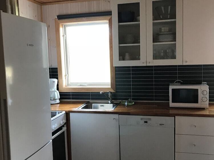 침실 1개 바다 전망 아파트, Haga Park Camping & Stugor